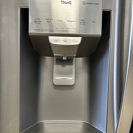 LG 24 cu. ft. Smart wi-fi Enabled Counter-Depth Refrigerator with Craft Ice™ Maker