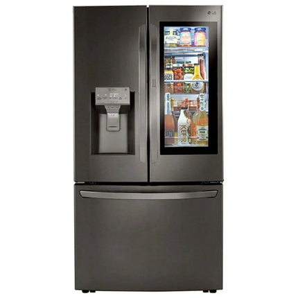 LG 24 cu. ft. Smart wi-fi Enabled InstaView Door-in-Door Counter-Depth Refrigerator with Craft Ice Maker