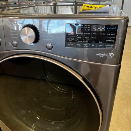 LG 4.5 cu. ft. Ultra Large Capacity Smart wi-fi Enabled Front Load Washer with TurboWash™ 360° and Built-In Intelligence