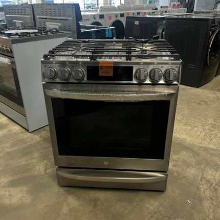 LG 6.3 cu ft. Smart Wi-Fi Enabled ProBake Convection® InstaView™ Gas Slide-in Range with Air Fry