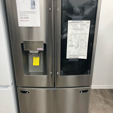 LG 26 cu. ft. Smart wi-fi Enabled InstaView Door-in-Door Refrigerator