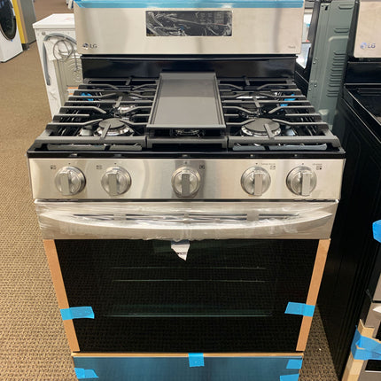 LG 5.8 cu ft. Smart Wi-Fi Enabled Fan Convection Gas Range with Air Fry & EasyClean®