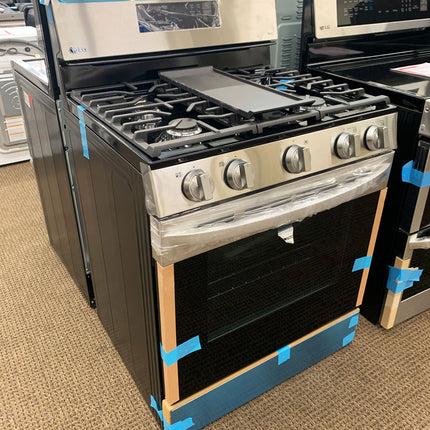 LG 5.8 cu ft. Smart Wi-Fi Enabled Fan Convection Gas Range with Air Fry & EasyClean®