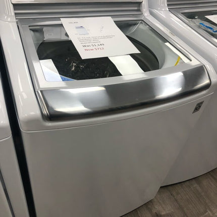 LG 5.5 cu.ft. Smart wi-fi Enabled Top Load Washer with TurboWash3D Technology