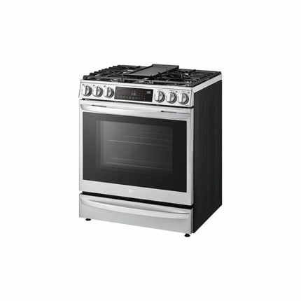 LG 6.3 cu ft. Smart Wi-Fi Enabled ProBake Convection® InstaView™ Gas Slide-in Range with Air Fry