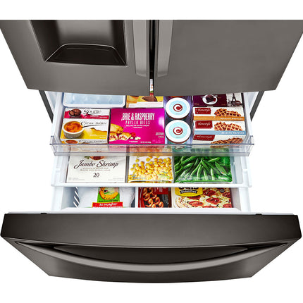 LG 24 cu. ft. Smart wi-fi Enabled Counter-Depth Refrigerator with Craft Ice™ Maker