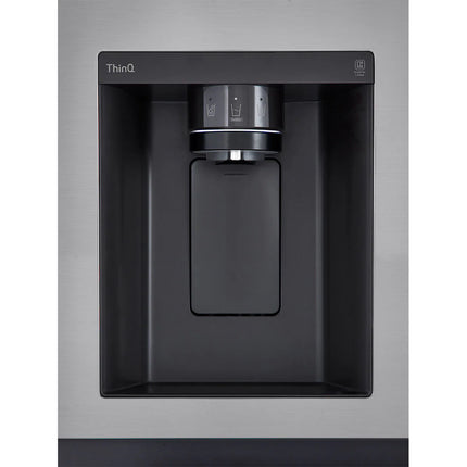 LG 27 cu. ft. Side-by-Side Refrigerator with Craft Ice™