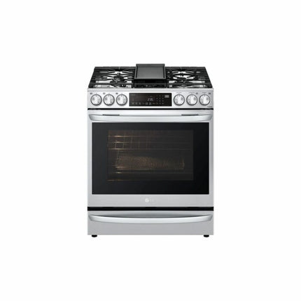 LG 6.3 cu ft. Smart Wi-Fi Enabled ProBake Convection® InstaView™ Gas Slide-in Range with Air Fry