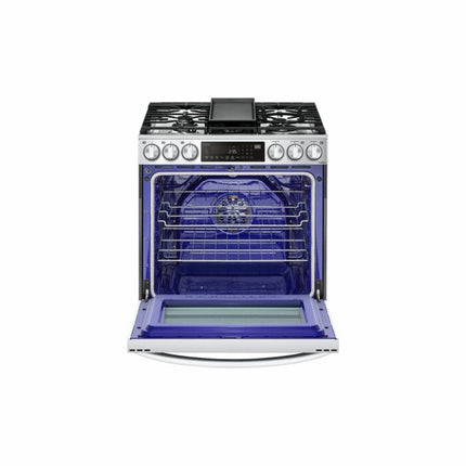 LG 6.3 cu ft. Smart Wi-Fi Enabled ProBake Convection® InstaView™ Gas Slide-in Range with Air Fry