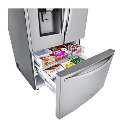 LG 24 cu. ft. Smart wi-fi Enabled Counter-Depth Refrigerator with Craft Ice™ Maker
