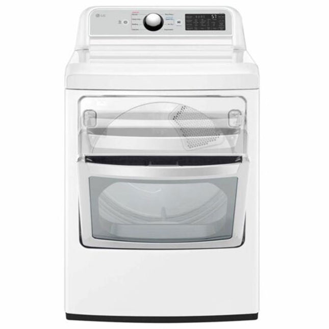 LG 7.3 cu. ft. Ultra Large Capacity Smart wi-fi Enabled Rear Control Gas Dryer with EasyLoad™ Door