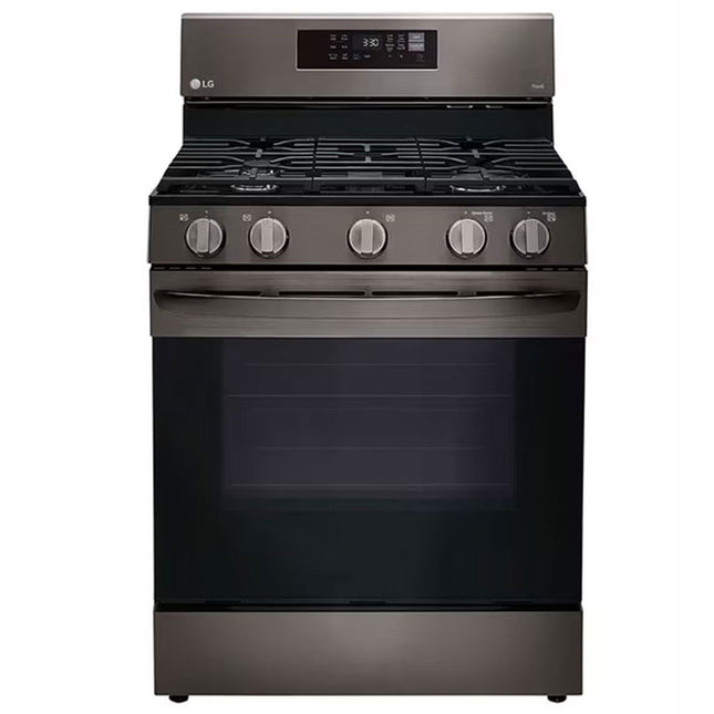 LG 5.8 cu ft. Smart Wi-Fi Enabled Fan Convection Gas Range with Air Fry & EasyClean®
