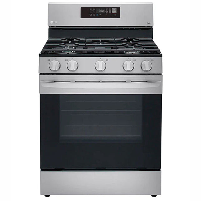 LG 5.8 cu ft. Smart Wi-Fi Enabled Fan Convection Gas Range with Air Fry & EasyClean®