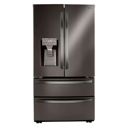 LG 22 cu ft. Smart Counter Depth Double Freezer Refrigerator with Craft Ice™