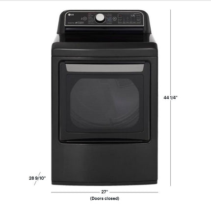 LG 7.3 cu.ft. Smart wi-fi Enabled Gas Dryer with TurboSteam