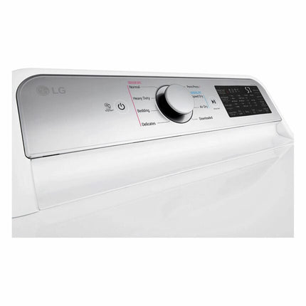 LG 7.3 cu. ft. Ultra Large Capacity Smart wi-fi Enabled Rear Control Gas Dryer with EasyLoad™ Door