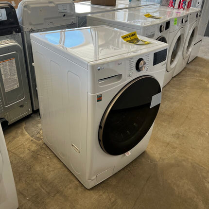 LG 4.5 cu. ft. Ultra Large Capacity Smart wi-fi Enabled Front Load Washer with TurboWash™ 360° and Built-In Intelligence