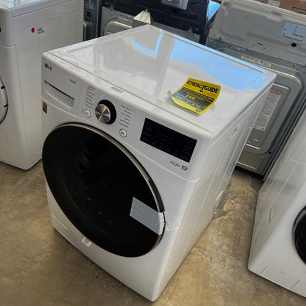 LG 4.5 cu. ft. Ultra Large Capacity Smart wi-fi Enabled Front Load Washer with TurboWash™ 360° and Built-In Intelligence