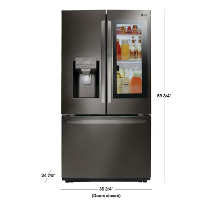 LG 26 cu. ft. Smart wi-fi Enabled InstaView Door-in-Door Refrigerator