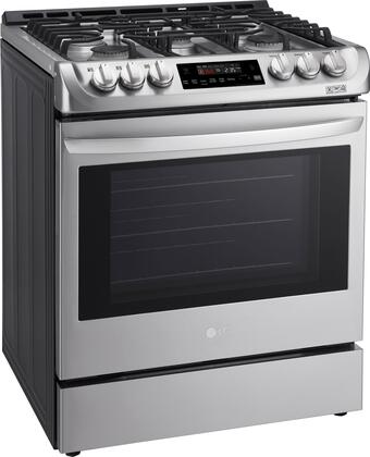LG 6.3 cu. ft. Gas Single Oven Slide-in Range with ProBake Convection and EasyClean