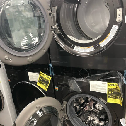 Single Unit Front Load LG WashTower with Center Control 4.5 cu. ft. Washer and 7.4 cu. ft. Electric Dryer
