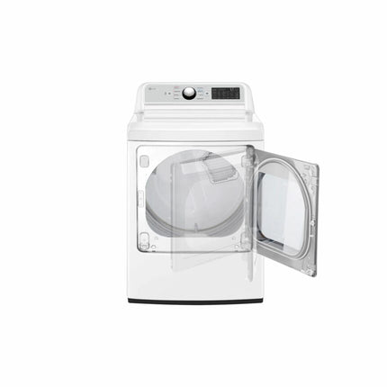LG 7.3 cu. ft. Ultra Large Capacity Smart wi-fi Enabled Rear Control Gas Dryer with EasyLoad™ Door