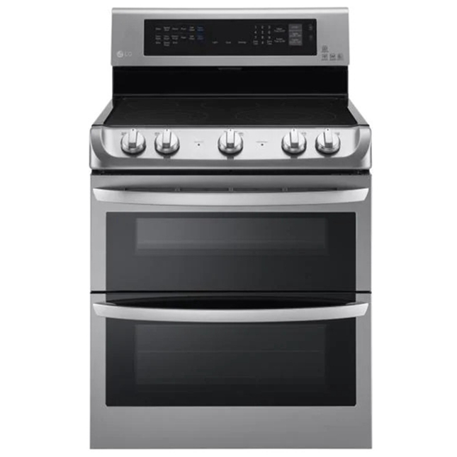 LG 7.3 cu. ft. Electric Double Oven Range with ProBake Convection and EasyClean