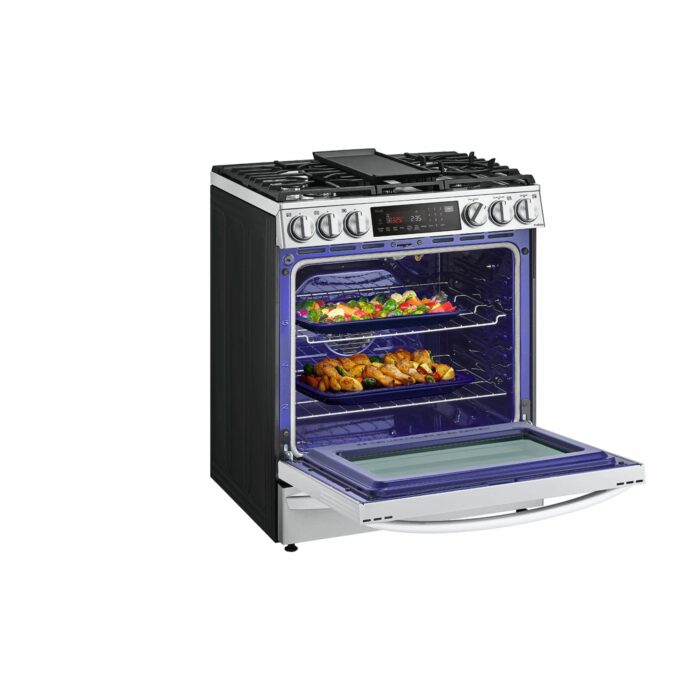 6.3 cu. ft. Smart wi-fi Enabled Induction Slide-in Range with ProBake  Convection® and EasyClean®