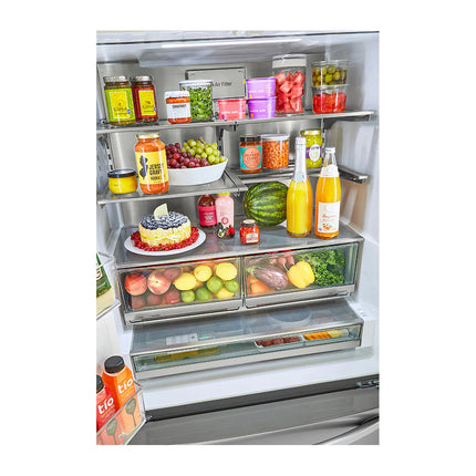LG 24 cu. ft. Smart wi-fi Enabled Counter-Depth Refrigerator with Craft Ice™ Maker
