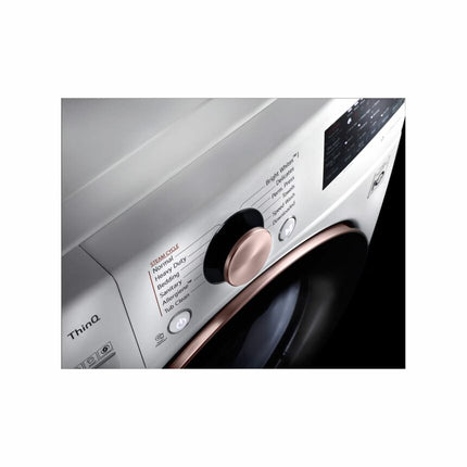 LG 4.5 cu. ft. Ultra Large Capacity Smart wi-fi Enabled Front Load Washer with TurboWash™ 360° and Built-In Intelligence